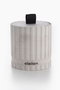 Aberto Design Vela Hormigón Cinta Ámbar Gris Negro 8 cm Diámetro 8.5 cm Altura Parafina Soja Elegante Acogedora Decoración Hogar